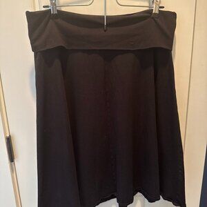 Lands End Skirt Black
